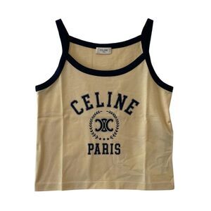 Celine Women Spalline, Logo Grande Top